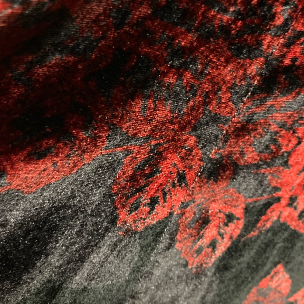 NWT Reba Black & Red Midi Skirt Size 16 - Picture 5 of 9